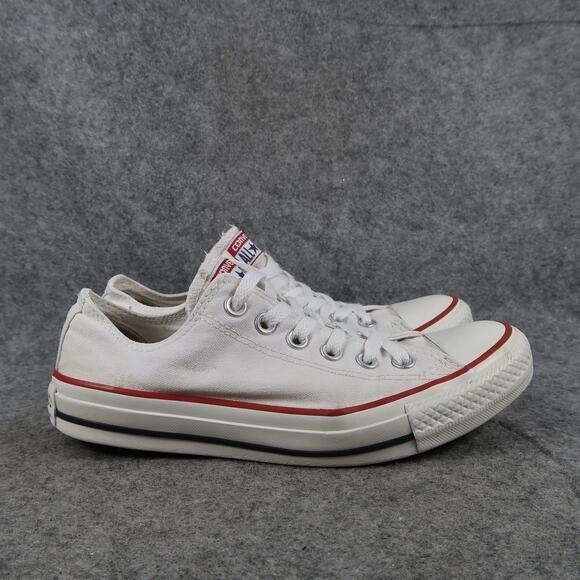 Converse Shoes Womens 7.5 Sneaker Casual All Star Lifestyle Trainer Canvas White - Picture 1 of 13